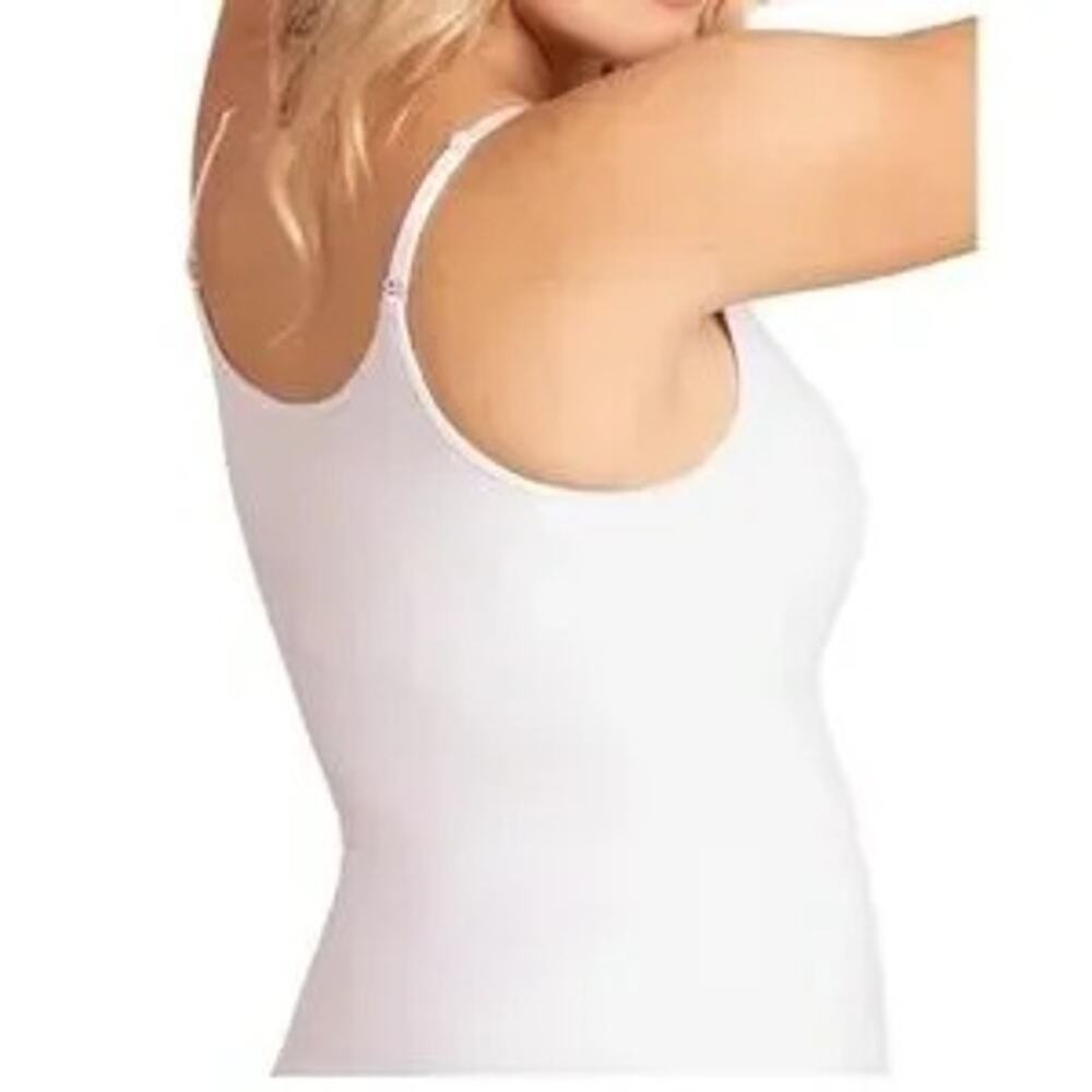 EMPETUA by SHAPERMINT NIP Scoop Neck Cami NUDE Size S - Picture 4 of 5